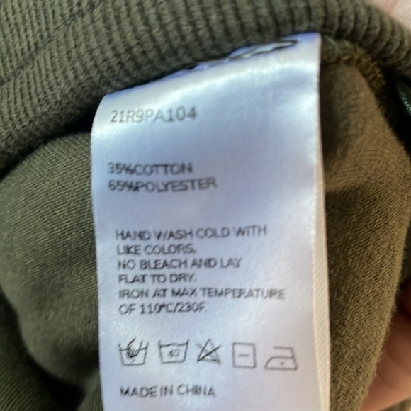 NAP Fuzzy Bear Joggers Dark Sage - Picture 12 of 13